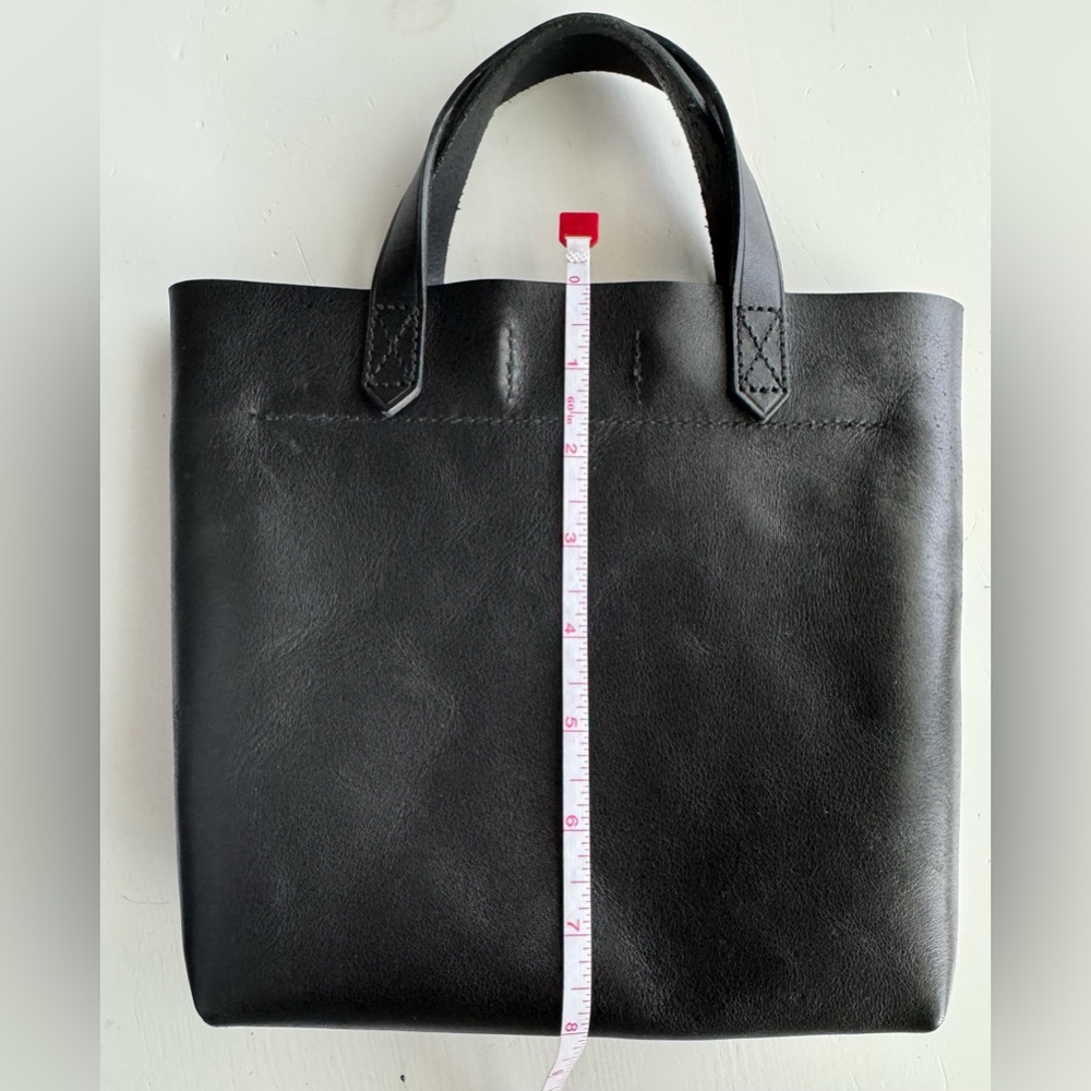 Madewell Transportation Leather Tote Bag (Small) - Picture 8 of 9